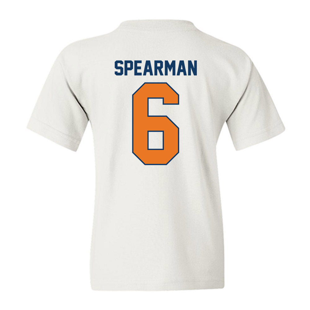 Bucknell - NCAA Football : Jaiden Spearman - Youth T-Shirt-1