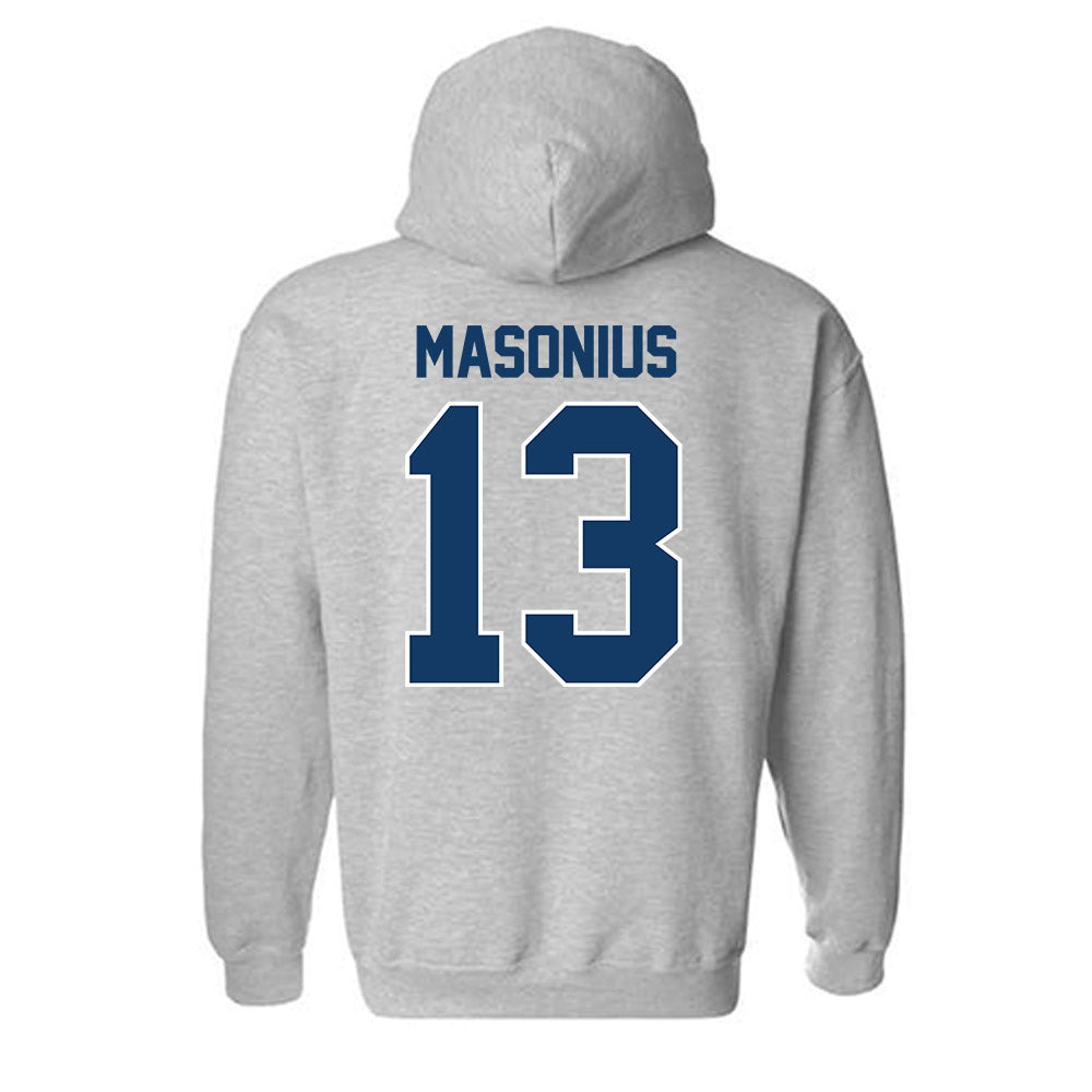 Bucknell - NCAA Women's Basketball : Hope Masonius - Classic Shersey Hooded Sweatshirt-1