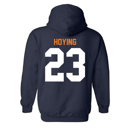 Bucknell - NCAA Football : Nick Hoying - Classic Shersey Hooded Sweatshirt-1