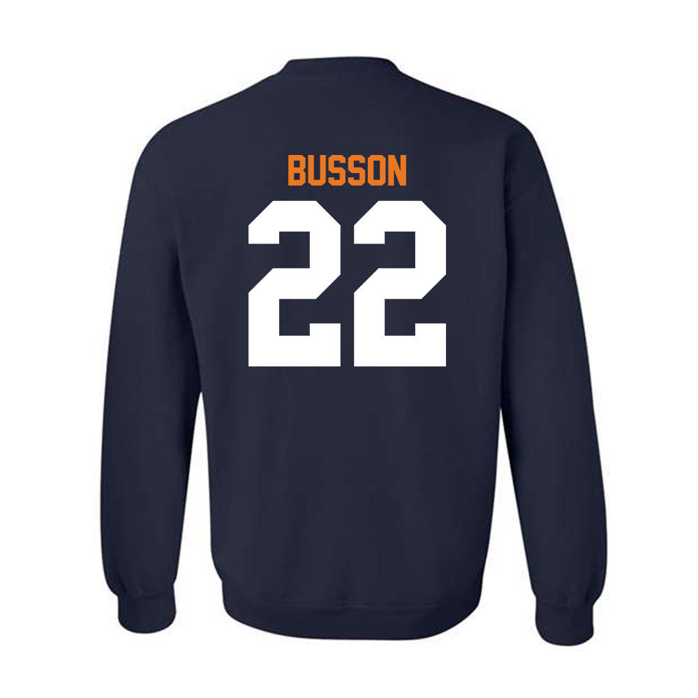 Bucknell - NCAA Football : Logan Busson - Classic Shersey Crewneck Sweatshirt-1