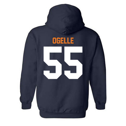 Bucknell - NCAA Football : Kulin Ogelle - Classic Shersey Hooded Sweatshirt-1