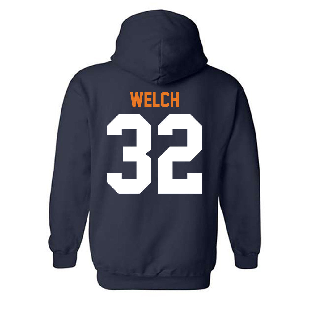 Bucknell - NCAA Men's Basketball : Kellen Welch - Classic Shersey Hooded Sweatshirt-1