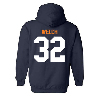 Bucknell - NCAA Men's Basketball : Kellen Welch - Classic Shersey Hooded Sweatshirt-1