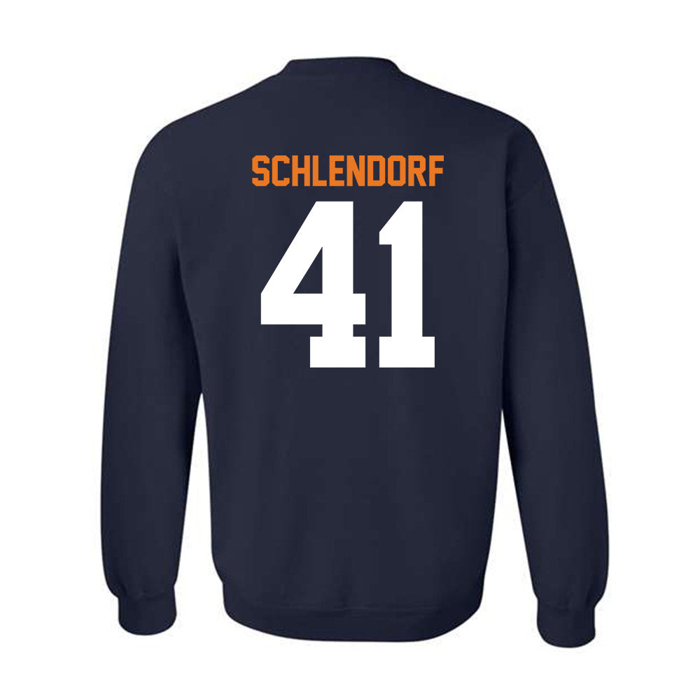Bucknell - NCAA Football : James Schlendorf - Classic Shersey Crewneck Sweatshirt-1