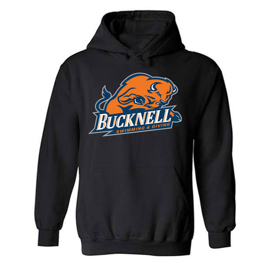 Bucknell - NCAA Men's Swimming & Diving : George Powers - Classic Shersey Hooded Sweatshirt-0