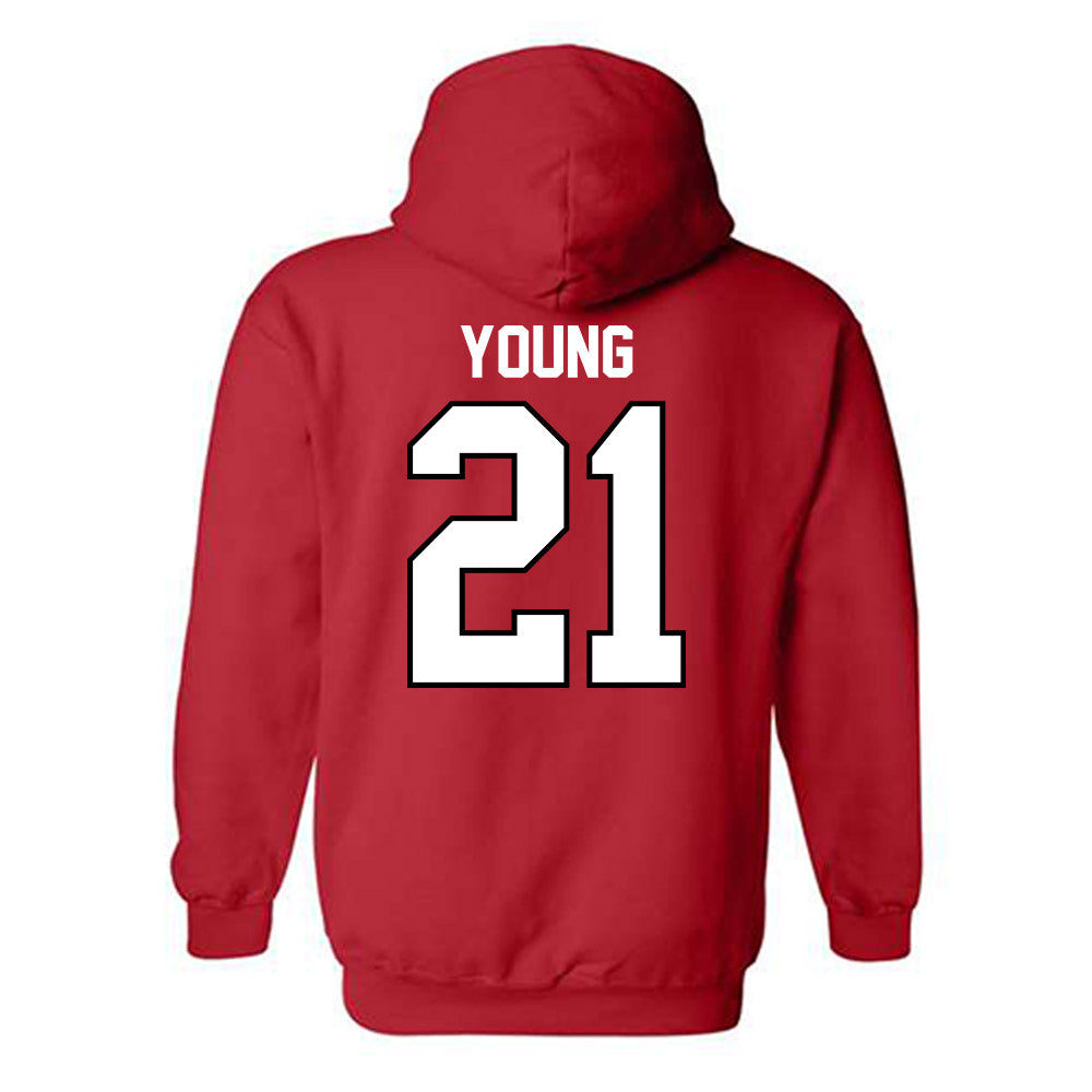 UCM - NCAA Baseball : Cole Young - Hooded Sweatshirt-1