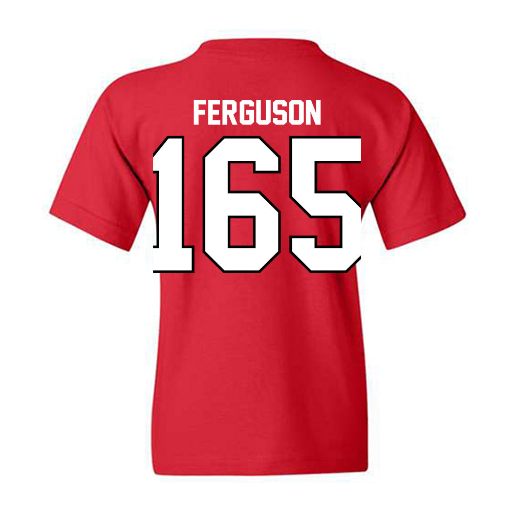 UCM - NCAA Wrestling : Jack Ferguson - Youth T-Shirt-1