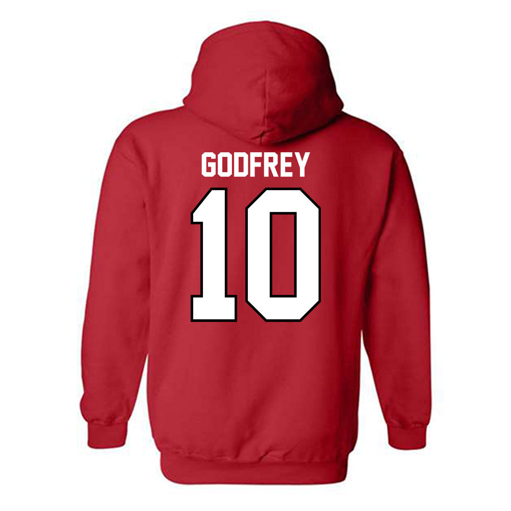 UCM - NCAA Baseball : Will Godfrey - Hooded Sweatshirt-1