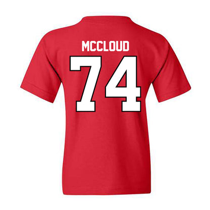 UCM - NCAA Football : Jaedyn McCloud - Youth T-Shirt-1