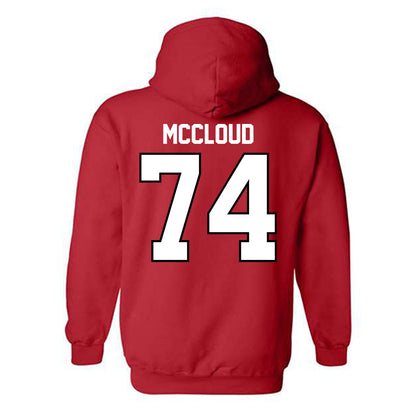 UCM - NCAA Football : Jaedyn McCloud - Hooded Sweatshirt-1