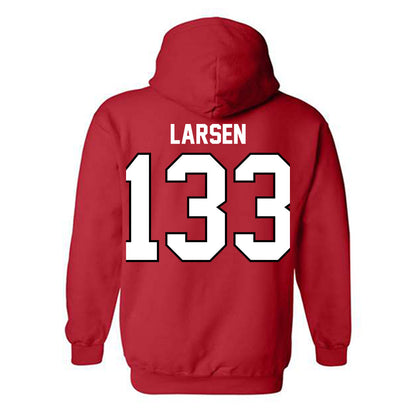 UCM - NCAA Wrestling : Aiden Larsen - Hooded Sweatshirt-1