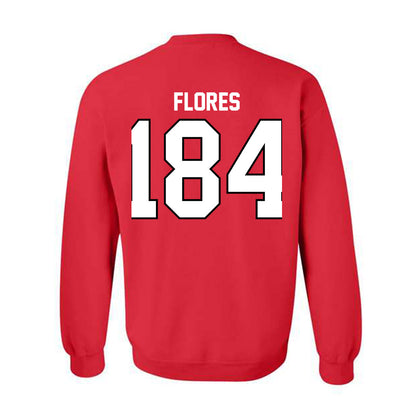 UCM - NCAA Wrestling : Ayden Flores - Crewneck Sweatshirt-1