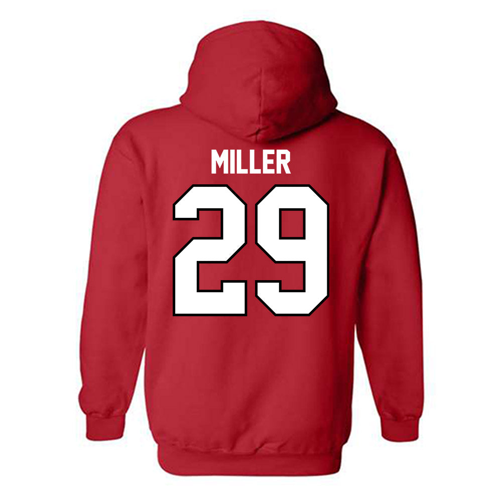 UCM - NCAA Football : JT Miller - Hooded Sweatshirt-1
