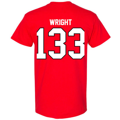 UCM - NCAA Wrestling : James Wright - T-Shirt-1