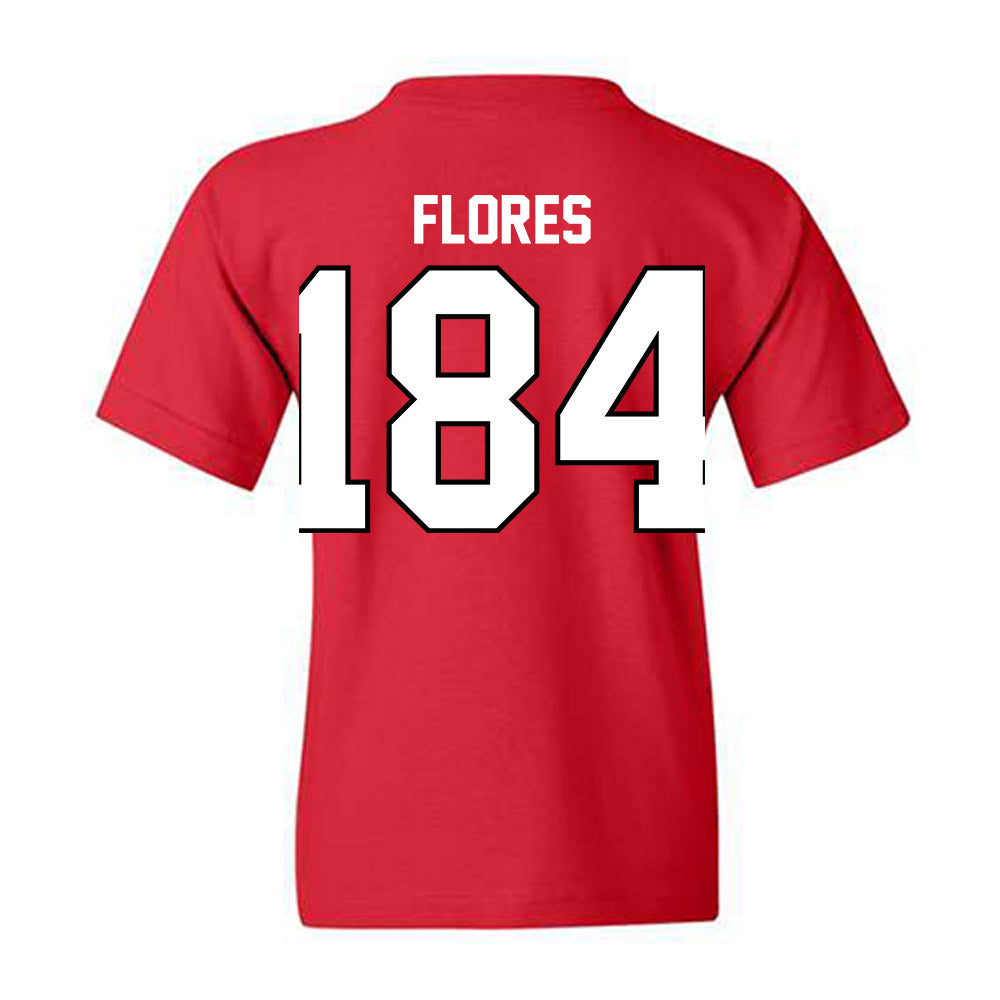UCM - NCAA Wrestling : Ayden Flores - Youth T-Shirt-1