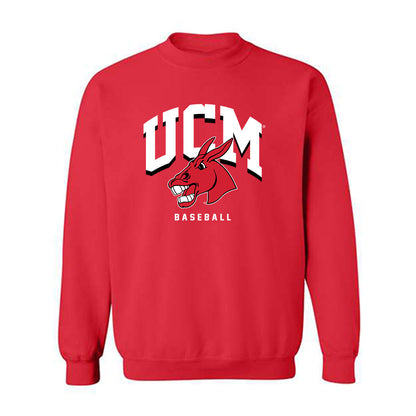UCM - NCAA Baseball : Christopher Massey - Crewneck Sweatshirt-0