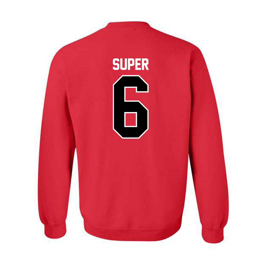 UCM - NCAA Softball : Teelie Super - Classic Shersey Crewneck Sweatshirt-1
