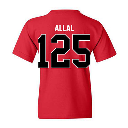 UCM - NCAA Wrestling : Karim Allal - Classic Shersey Youth T-Shirt-1