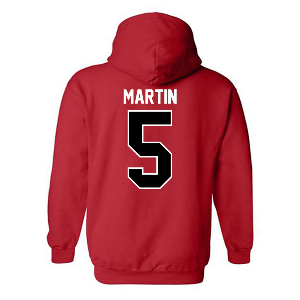UCM - NCAA Women's Soccer : Kate Martin - Classic Shersey Hooded Sweatshirt-1