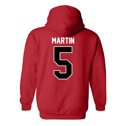 UCM - NCAA Women's Soccer : Kate Martin - Classic Shersey Hooded Sweatshirt-1
