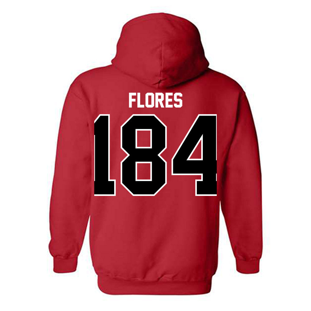 UCM - NCAA Wrestling : Ayden Flores - Classic Shersey Hooded Sweatshirt-1
