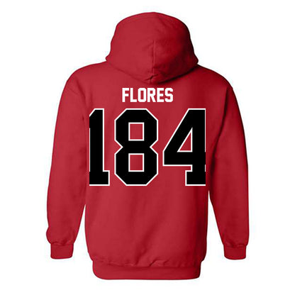 UCM - NCAA Wrestling : Ayden Flores - Classic Shersey Hooded Sweatshirt-1