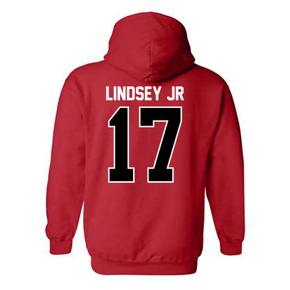 UCM - NCAA Football : Marlon Lindsey Jr - Classic Shersey Hooded Sweatshirt-1