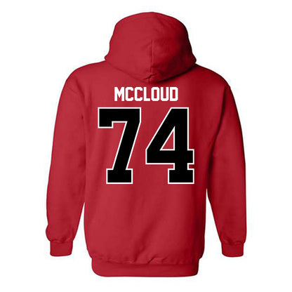 UCM - NCAA Football : Jaedyn McCloud - Classic Shersey Hooded Sweatshirt-1