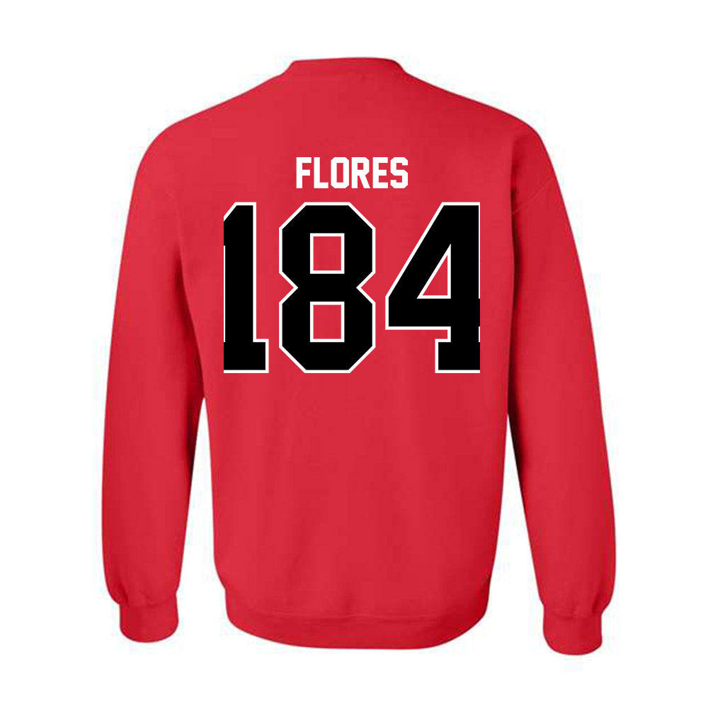 UCM - NCAA Wrestling : Ayden Flores - Classic Shersey Crewneck Sweatshirt-1