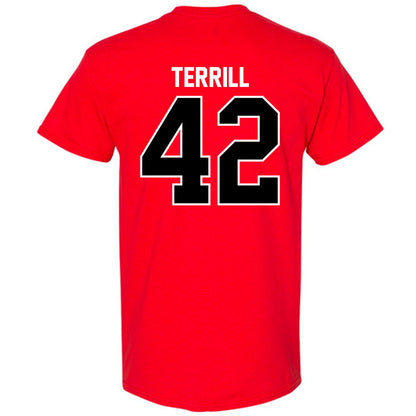 UCM - NCAA Baseball : Haden Terrill - Classic Shersey T-Shirt-1