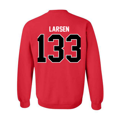 UCM - NCAA Wrestling : Aiden Larsen - Classic Shersey Crewneck Sweatshirt-1