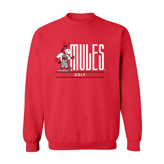 UCM - NCAA Women's Golf : Andrea Luebbert - Classic Shersey Crewneck Sweatshirt-0