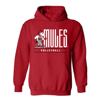 UCM - NCAA Women's Volleyball : Aspen Nelsen - Classic Shersey Hooded Sweatshirt-0
