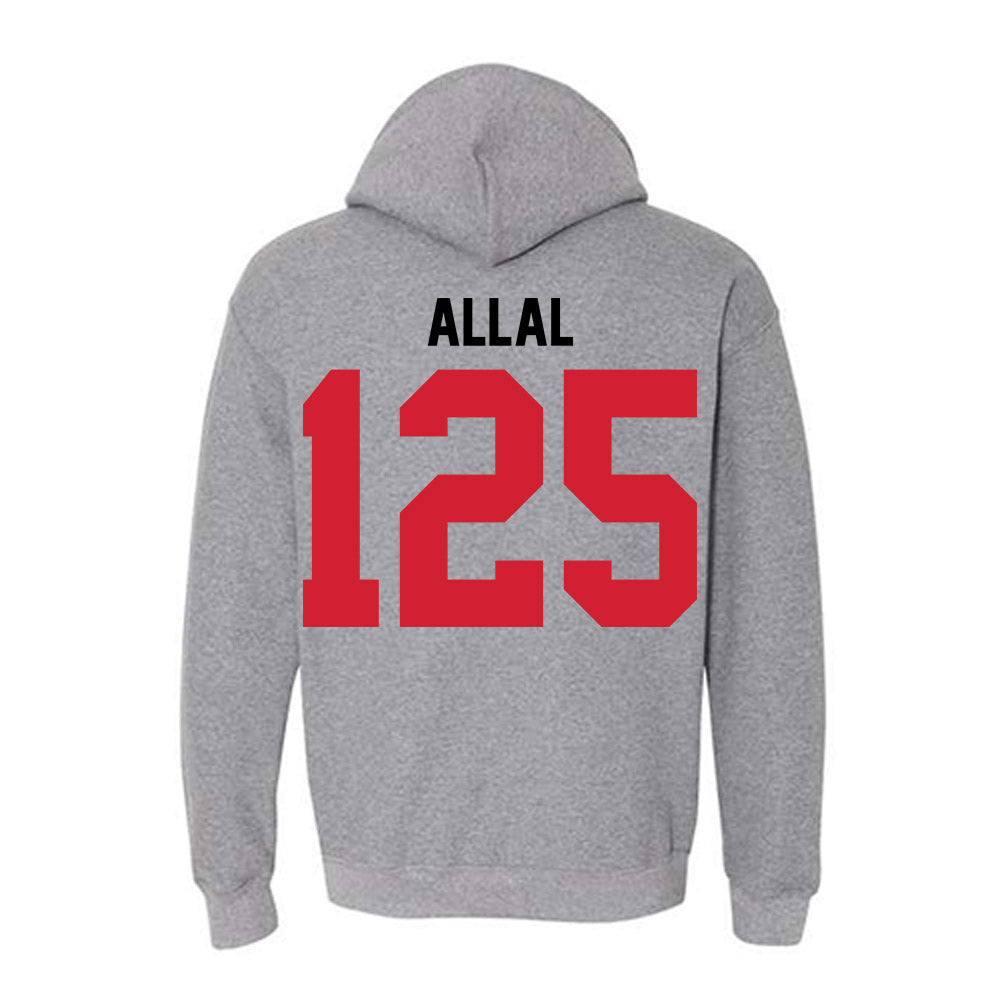 UCM - NCAA Wrestling : Karim Allal - Hooded Sweatshirt-1