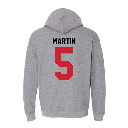 UCM - NCAA Women's Soccer : Kate Martin - Hooded Sweatshirt-1