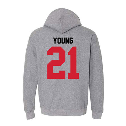 UCM - NCAA Baseball : Cole Young - Hooded Sweatshirt-1