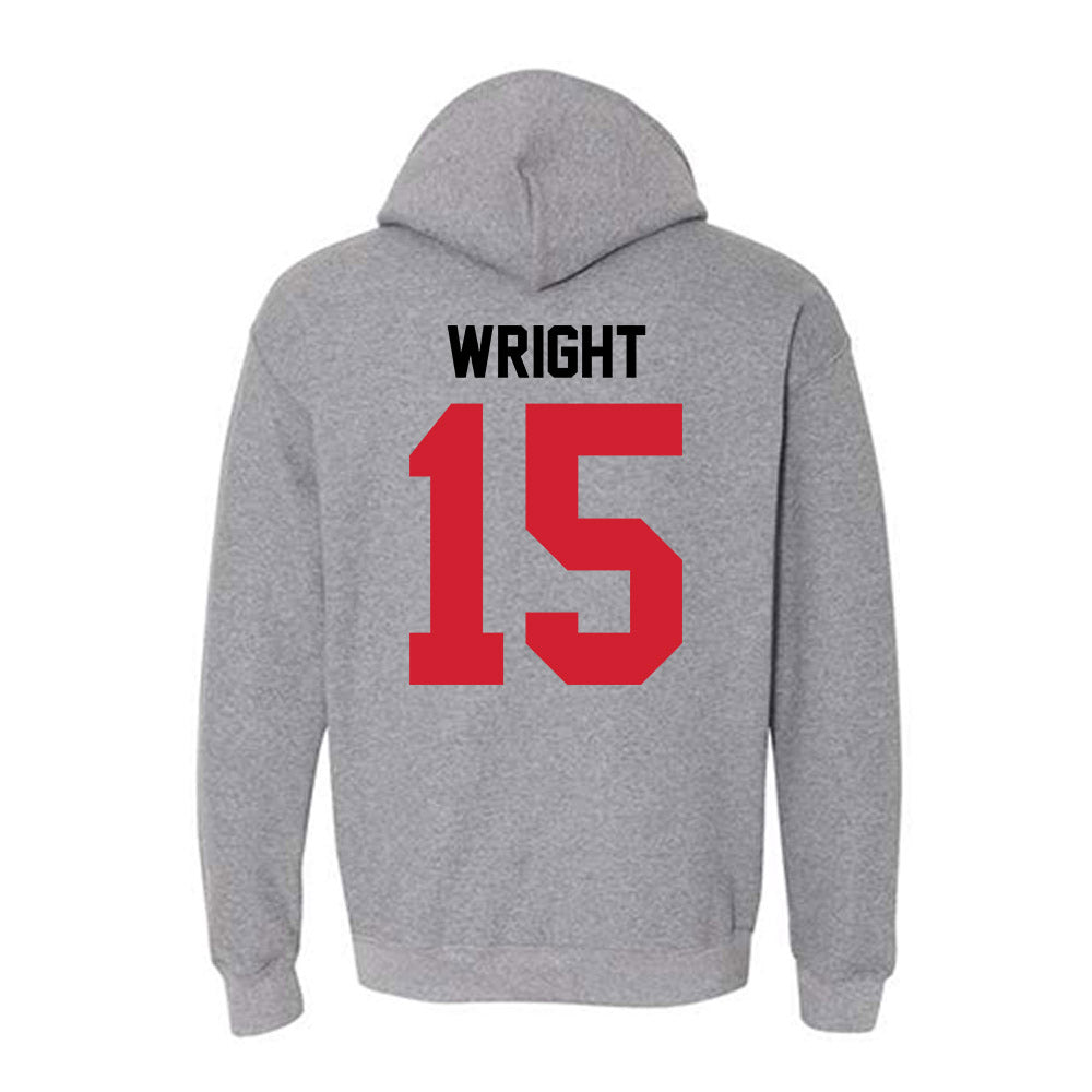 UCM - NCAA Women's Soccer : Kristen Wright - Hooded Sweatshirt-1