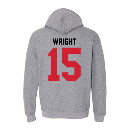 UCM - NCAA Women's Soccer : Kristen Wright - Hooded Sweatshirt-1