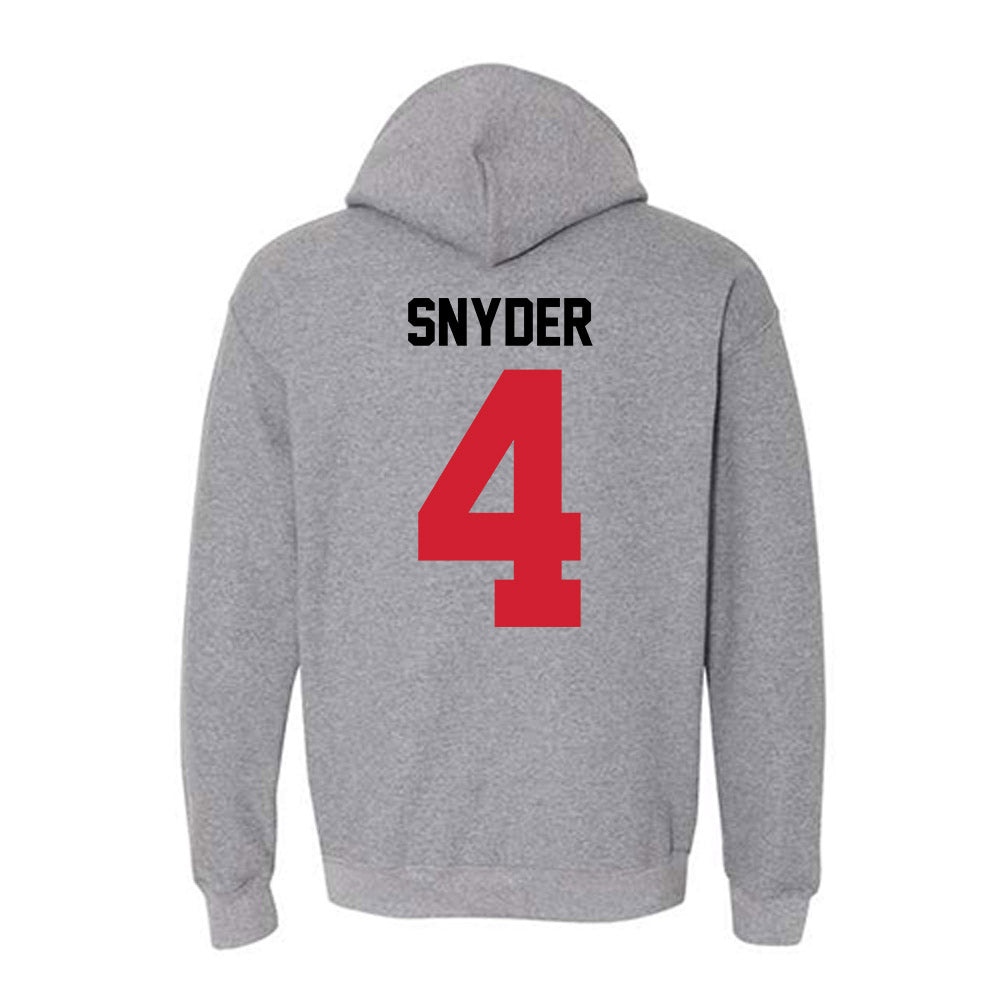 UCM - NCAA Football : Jakeb Snyder - Hooded Sweatshirt-1