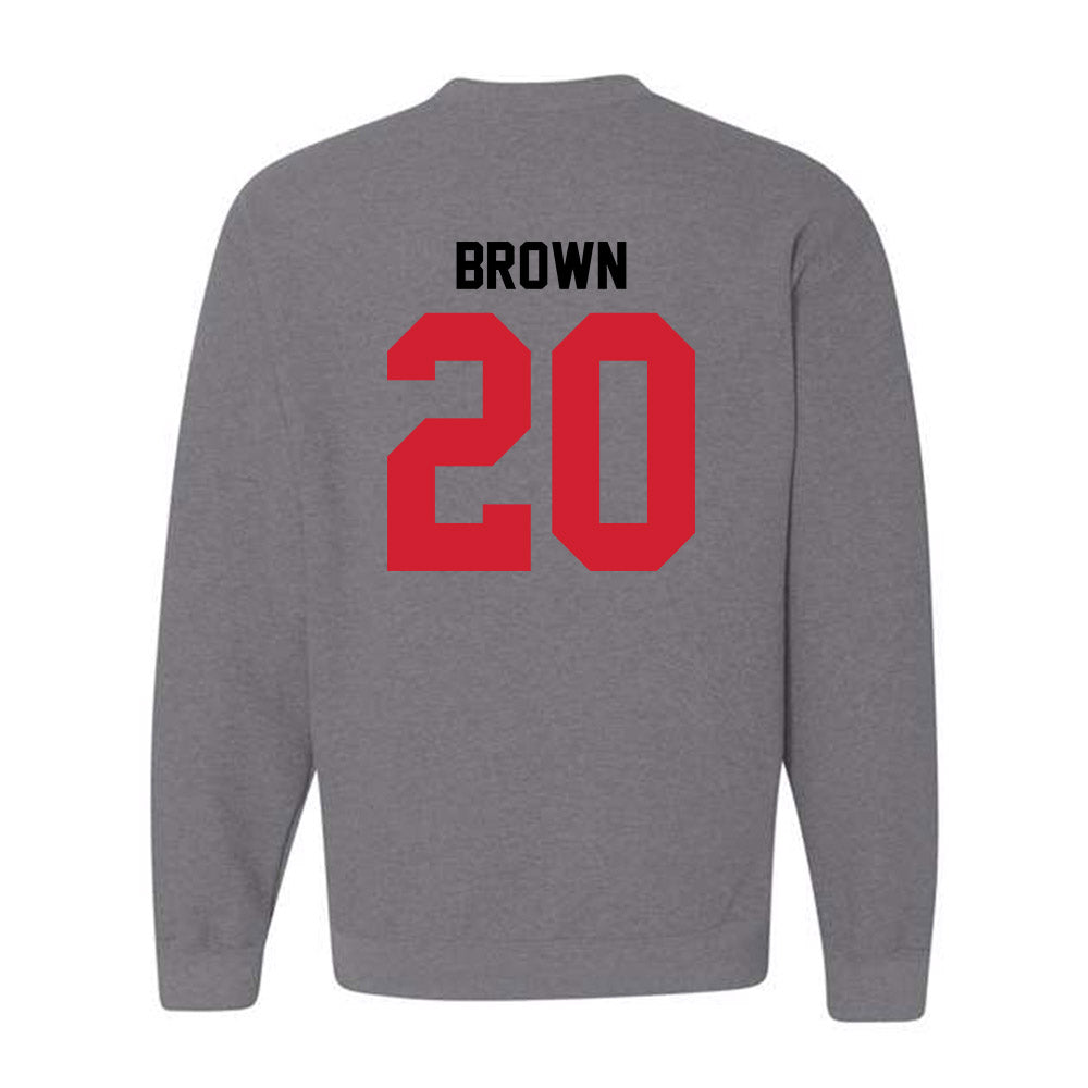 UCM - NCAA Football : Damien Brown - Crewneck Sweatshirt-1