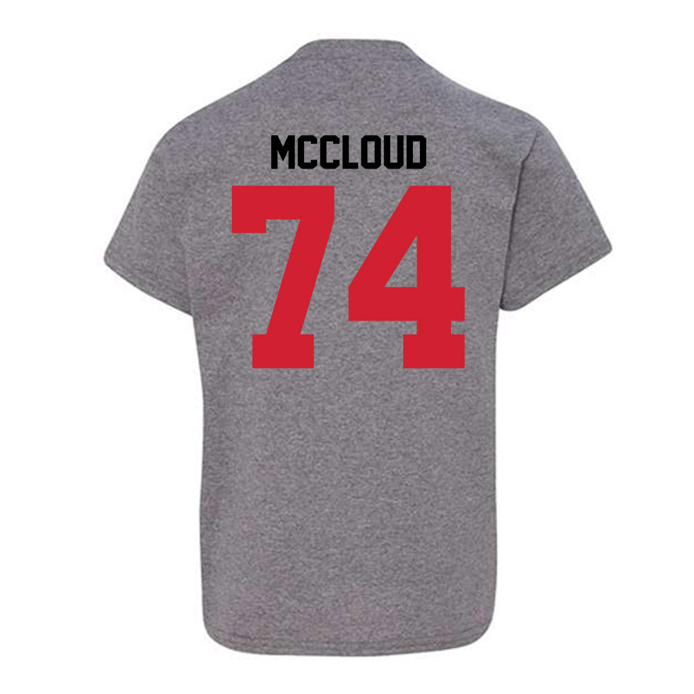 UCM - NCAA Football : Jaedyn McCloud - Youth T-Shirt-1