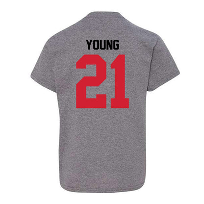 UCM - NCAA Baseball : Cole Young - Youth T-Shirt-1