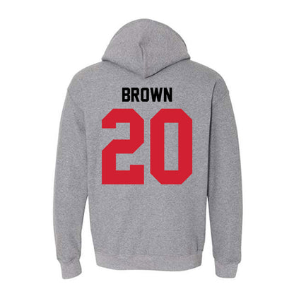UCM - NCAA Football : Damien Brown - Hooded Sweatshirt-1
