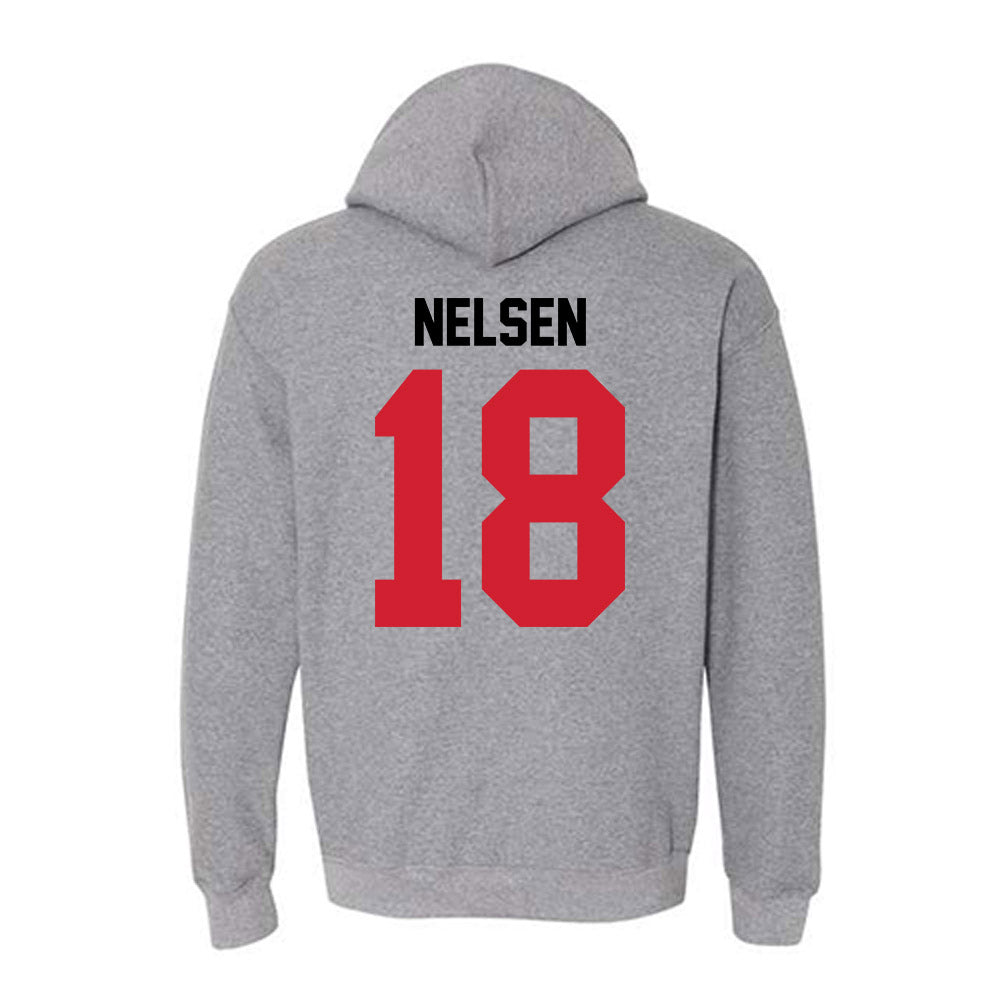 UCM - NCAA Women's Volleyball : Aspen Nelsen - Hooded Sweatshirt-1