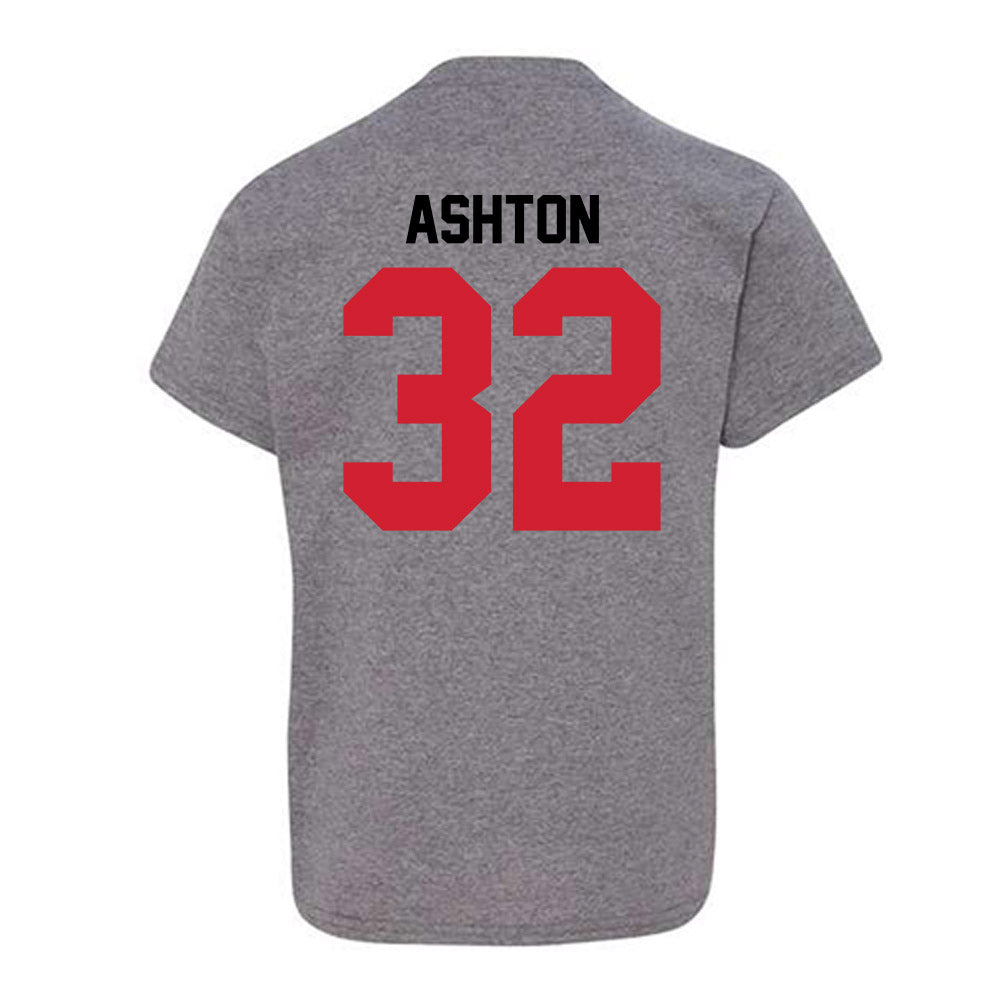 UCM - NCAA Baseball : Kaiden Ashton - Youth T-Shirt-1