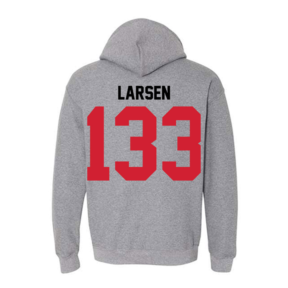 UCM - NCAA Wrestling : Aiden Larsen - Hooded Sweatshirt-1