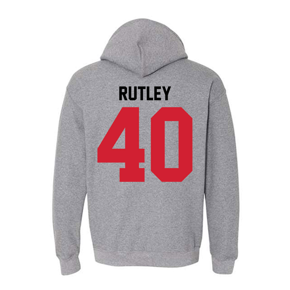 UCM - NCAA Football : Aidan Rutley - Hooded Sweatshirt-1