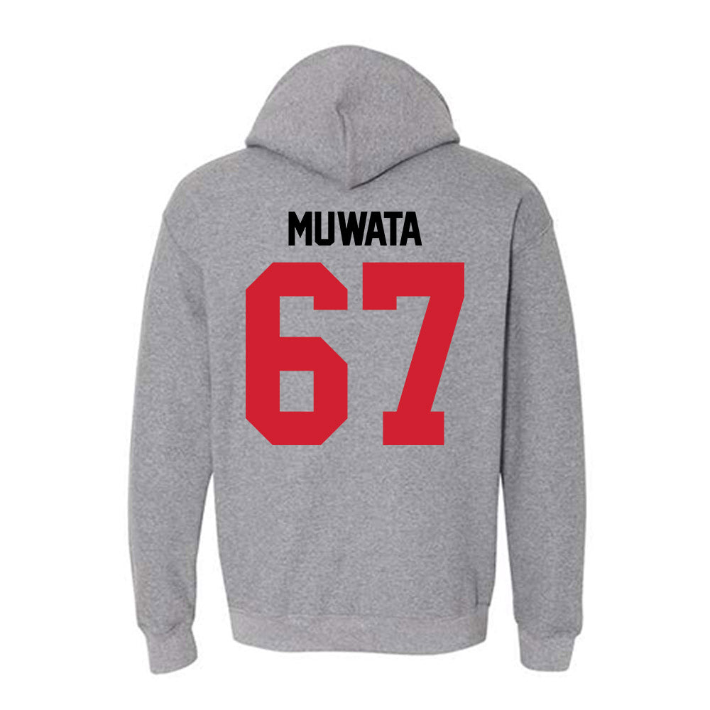 UCM - NCAA Football : Glory Muwata - Hooded Sweatshirt-1