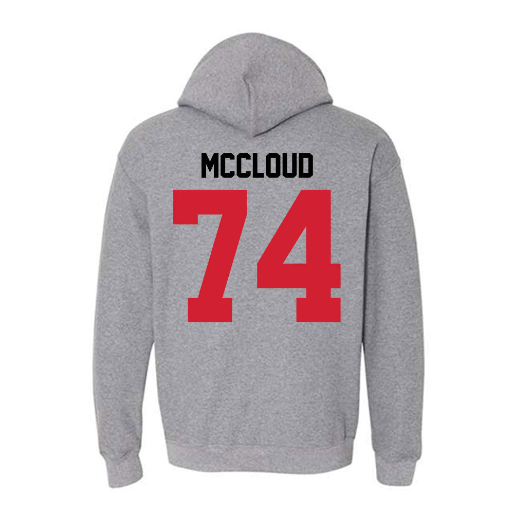 UCM - NCAA Football : Jaedyn McCloud - Hooded Sweatshirt-1