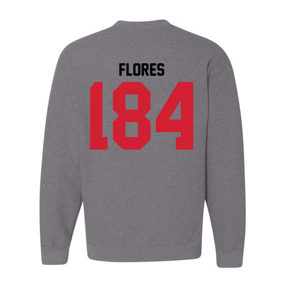 UCM - NCAA Wrestling : Ayden Flores - Crewneck Sweatshirt-1